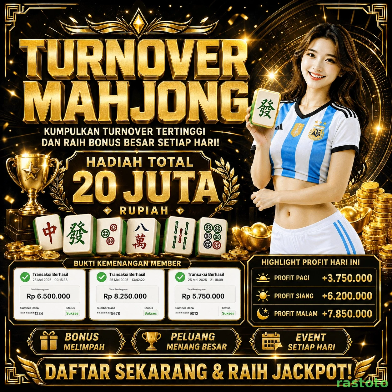 Ikon aplikasi rastoto resmi